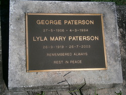 Lyla Mary Paterson 