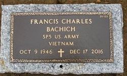 Francis Charles “Buzz” Bachich 