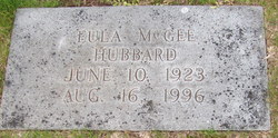 Eula Mae <I>McGee</I> Hubbard 