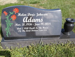 Helen Doris <I>Johnson</I> Adams 