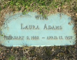 Laura <I>Wells</I> Adams 