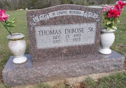Thomas Contreal DeBose 