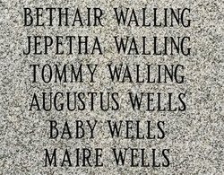 Bethair “Bertha” <I>Trask</I> Walling 
