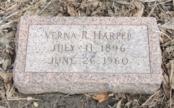 Vernice Rebecca “Verna” <I>Peasley</I> Harper 