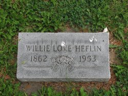Mrs Willie Love <I>Hanna</I> Heflin 