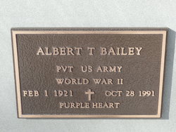 Albert T Bailey 