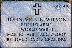 PFC John Melvin Wilson 