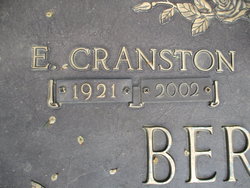 Earl Cranston “Cran” Bernstorf 