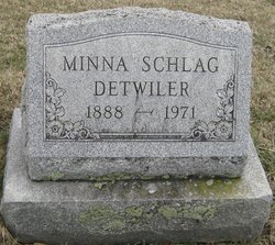 Minna <I>Schlag</I> Detwiler 