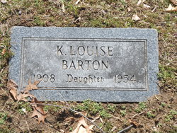 Kathleen Louise “Lulu” <I>Northcott</I> Barton 