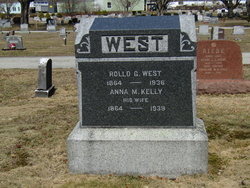 Anna M. <I>Kelly</I> West 