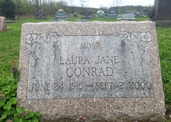 Laura “Jane” <I>Eckert</I> Conrad 