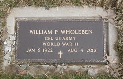 William P. “Bill” Wholeben 