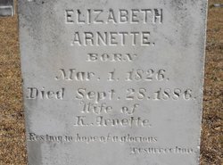 Elizabeth <I>Barfield</I> Arnette 