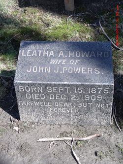Leatha Anna “Lethie” <I>Howard</I> Powers 