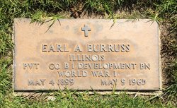 PVT Earl A. Burruss 