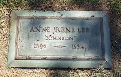 Anna Irene <I>Johnson</I> Lee 