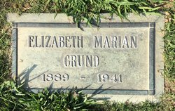 Elizabeth Marian <I>Stewart</I> Grund 