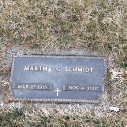 Martha G. <I>Billmeyer</I> Schmidt 