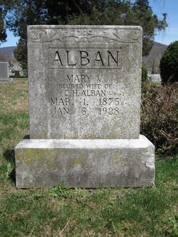 Mary Virginia “Mamie” <I>Upright</I> Alban 