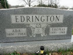 Ada <I>Hurt</I> Edrington 
