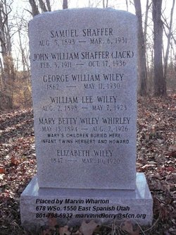 Mary Betty <I>Wiley</I> Whirley 