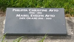 Mabel Evelyn <I>Oram</I> Ayto 