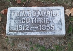 Edward Marion Guthrie 