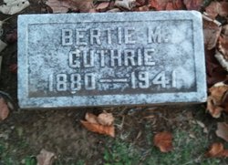 Bertie <I>McCrary</I> Guthrie 