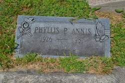 Phyllis Pearl <I>Wessells</I> Annis 