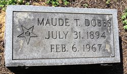 Maude <I>Thrasher</I> Dobbs 