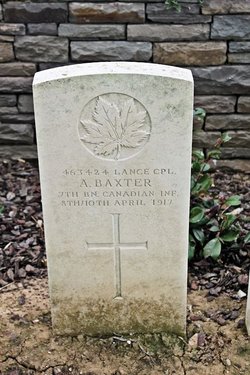 Lance Corporal Alexander Baxter 