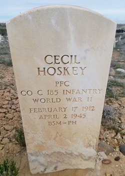 PFC Cecil Hoskey 