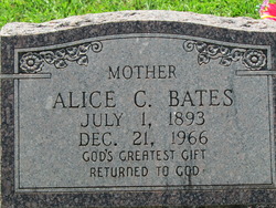 Alice C Bates 