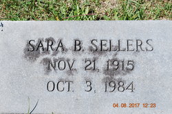 Sara Wyatt <I>Bonner</I> Sellers 