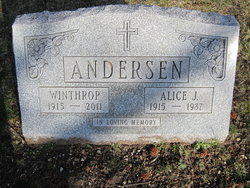 Alice Vanallen <I>Jayne</I> Andersen 