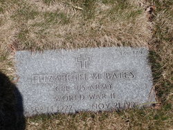 Elizabeth M Bates 