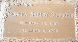 Georgia Desmond <I>Shelby</I> Simmons 