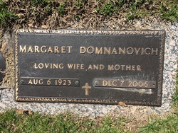 Margaret Jane <I>Mattasits</I> Domnanovich 