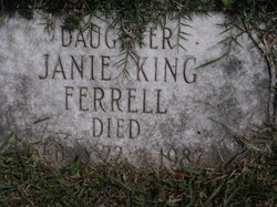 Janie <I>King</I> Ferrell 