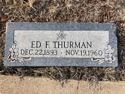 Edward F “Ed” Thurman 