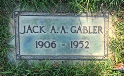 Jacob Andrew August “Jack” Gabler 