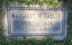 Margaret Wilma Gabler 