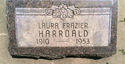 Laura May <I>Frazier</I> Harroald 