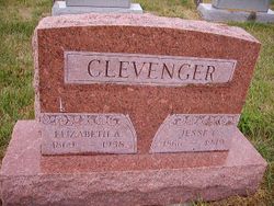 Elizabeth Ann <I>Sisk</I> Clevenger 