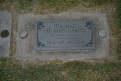 Ida Mae <I>Adams</I> Garcia 