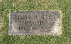 Elizabeth Patrick “Bessie” <I>Jemison</I> Morris 
