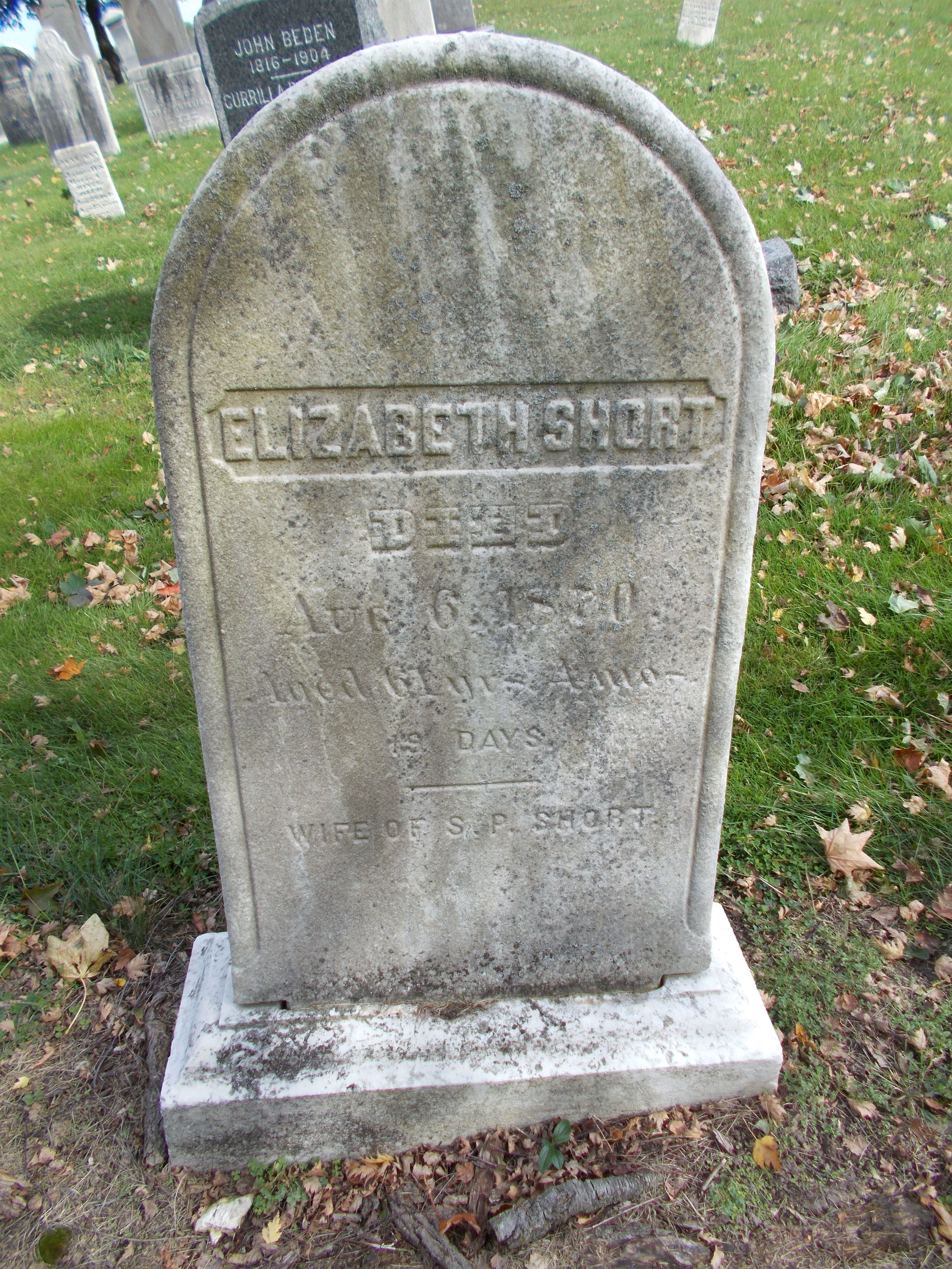 Elizabeth (1810-1871) Find a Grave Memorial