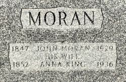 Anna <I>King</I> Moran 