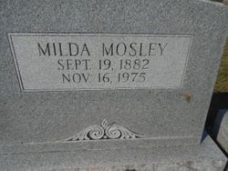 Armilda “Milda” <I>Hoskins</I> Mosley 